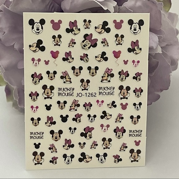 Luxury Designer Logo Fingernail Art Stickers - Picture 1 of 2